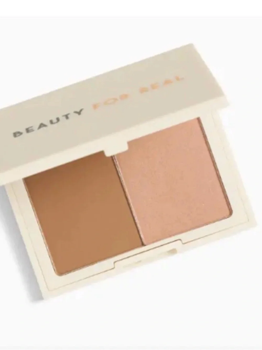 BEAUTY FOR REAL  Sun Sculpt Weightless Bronzer Duo in Here Comes The Sun NIB